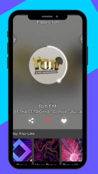 Herunterladen Радио гоп россия фм онлайн Musik und Audio für Android Bildschirmfoto 6