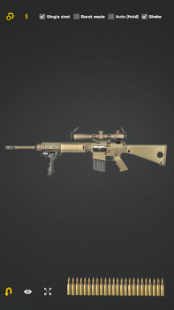 Herunterladen Gun Sound Simulator Simulatoren für Android Bildschirmfoto 5