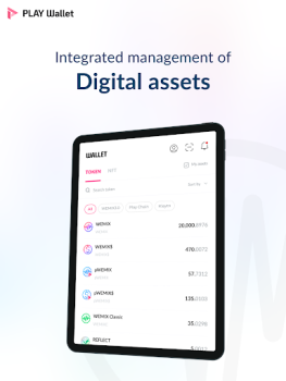 Herunterladen PLAY Wallet (WEMIX) Finanzen für Android Bildschirmfoto 6