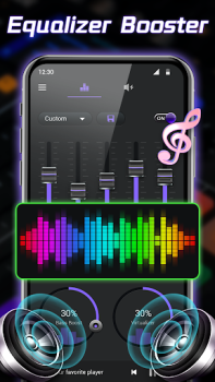 Herunterladen Equalizer-Bass Booster & Musik Musik und Audio für Android Bildschirmfoto 4