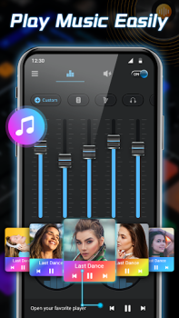 Herunterladen Equalizer-Bass Booster & Musik Musik und Audio für Android Bildschirmfoto 5