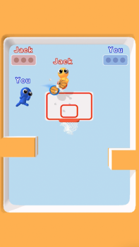 Herunterladen Basket Battle Aktion für Android Bildschirmfoto 2