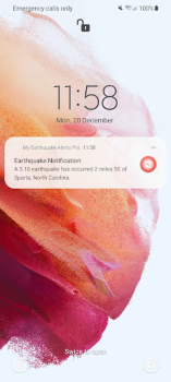 Herunterladen My Earthquake Alerts - Map Wetter für Android Bildschirmfoto 3