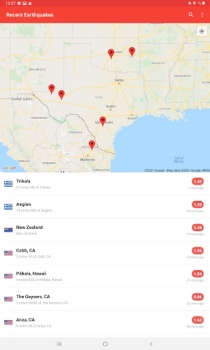 Herunterladen My Earthquake Alerts - Map Wetter für Android Bildschirmfoto 6