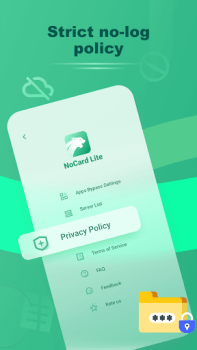 Herunterladen NoCard VPN Lite - VPN Proxy Werkzeuge für Android Bildschirmfoto 5