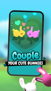 Herunterladen Bunniiies - Uncensored Rabbit Puzzle-Spiele für Android Bildschirmfoto 3