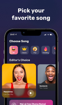Herunterladen Mimic - AI Photo Face Animator Unterhaltung für Android Bildschirmfoto 3