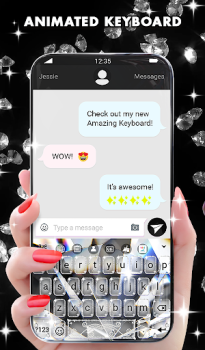 Herunterladen Diamond Live Wallpaper HD Personalisierung für Android Bildschirmfoto 2