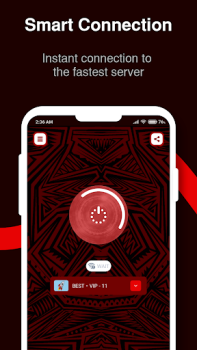 Herunterladen TATAL VPN proxy app Werkzeuge für Android Bildschirmfoto 2