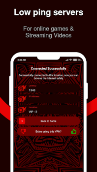 Herunterladen TATAL VPN proxy app Werkzeuge für Android Bildschirmfoto 5