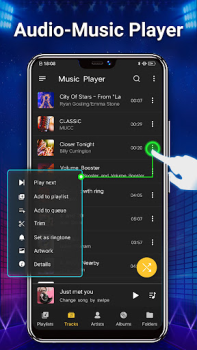 Herunterladen Musikplayer - Audioplayer Musik und Audio für Android Bildschirmfoto 3