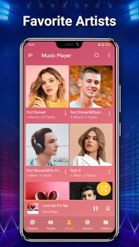 Herunterladen Musikplayer - Audioplayer Musik und Audio für Android Bildschirmfoto 4