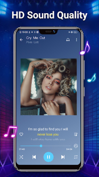 Herunterladen Musikplayer - Audioplayer Musik und Audio für Android Bildschirmfoto 5
