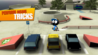 Herunterladen Stickman Skate Battle Sport Spiele für Android Bildschirmfoto 3