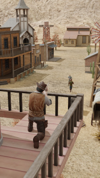Herunterladen Wild West Sniper: Cowboy War Aktion für Android Bildschirmfoto 6