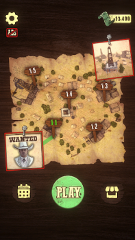 Herunterladen Wild West Sniper: Cowboy War Aktion für Android Bildschirmfoto 7