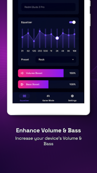Herunterladen Volume Booster - Equalizer Pro Musik und Audio für Android Bildschirmfoto 6