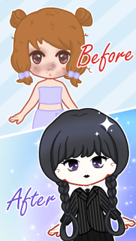 Herunterladen Doll Dress Up: Makeup Games Gelegentlich für Android Bildschirmfoto 2