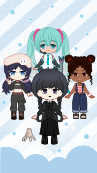 Herunterladen Doll Dress Up: Makeup Games Gelegentlich für Android Bildschirmfoto 5
