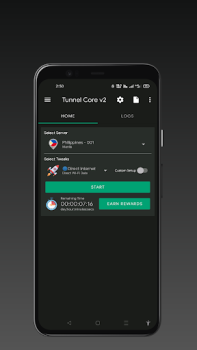 Herunterladen Tunnel Core v2: Fast & Secure Werkzeuge für Android Bildschirmfoto 2