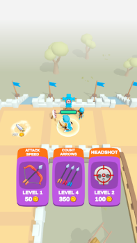 Herunterladen Wild Archer: Castle Defense Arkade für Android Bildschirmfoto 3