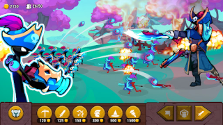 Herunterladen Stick War: Stickman Battle Strategien für Android Bildschirmfoto 3