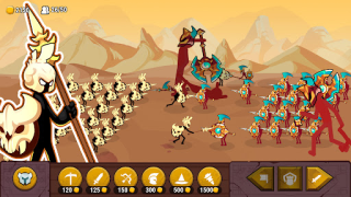 Herunterladen Stick War: Stickman Battle Strategien für Android Bildschirmfoto 4