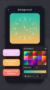 Herunterladen Analog Clock Live Wallpaper Personalisierung für Android Bildschirmfoto 5