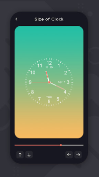 Herunterladen Analog Clock Live Wallpaper Personalisierung für Android Bildschirmfoto 6