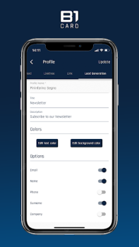Herunterladen B1card Arbeit für Android Bildschirmfoto 4