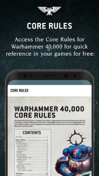Herunterladen (OLD)Warhammer 40,000:The App Lebensstil für Android Bildschirmfoto 3