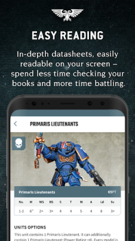 Herunterladen (OLD)Warhammer 40,000:The App Lebensstil für Android Bildschirmfoto 4
