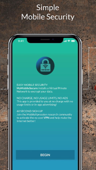 Herunterladen My Mobile Secure VPN Werkzeuge für Android Bildschirmfoto 3
