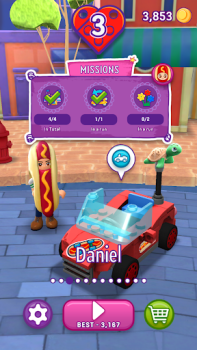 Herunterladen LEGO® Friends: Heartlake Rush Arkade für Android Bildschirmfoto 5