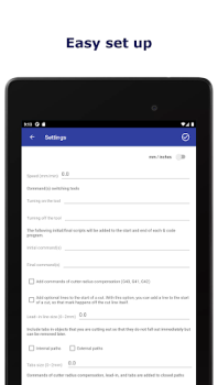 Herunterladen G-code Generator Arbeit für Android Bildschirmfoto 5