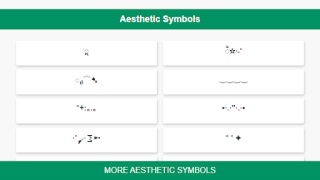 Herunterladen Aesthetic Symbols Arbeit für Android Bildschirmfoto 4