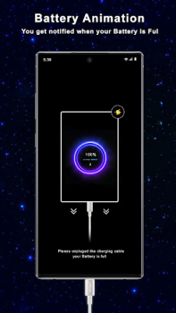 Herunterladen Animation zum Laden des Akkus Personalisierung für Android Bildschirmfoto 4