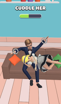Herunterladen Couple Move: 3D Life Simulator Gelegentlich für Android Bildschirmfoto 3