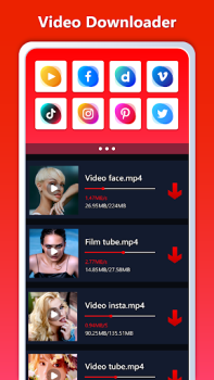 Herunterladen Total Video Downloader Soziales für Android Bildschirmfoto 5