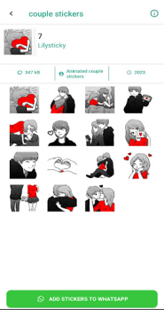 Herunterladen +18 Stickers for Whatsapp Personalisierung für Android Bildschirmfoto 5