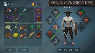 Herunterladen Frostborn: Action RPG Abenteuer für Android Bildschirmfoto 2