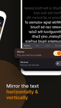 Herunterladen Teleprompter für Video Werkzeuge für Android Bildschirmfoto 3