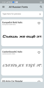 Herunterladen All Russian Fonts Personalisierung für Android Bildschirmfoto 5