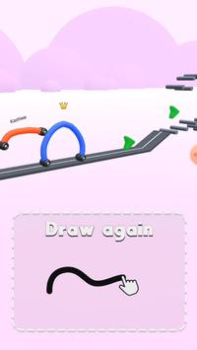 Herunterladen Draw Car 3D Arkade für Android Bildschirmfoto 4