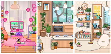 Herunterladen Toca Boca House Ideas Personalisierung für Android Bildschirmfoto 4