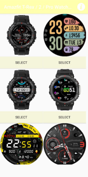Herunterladen Amazfit T Rex / 2 / Pro WFace Personalisierung für Android Bildschirmfoto 4
