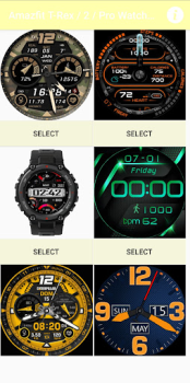 Herunterladen Amazfit T Rex / 2 / Pro WFace Personalisierung für Android Bildschirmfoto 6