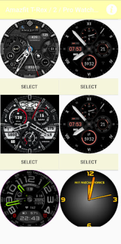 Herunterladen Amazfit T Rex / 2 / Pro WFace Personalisierung für Android Bildschirmfoto 7