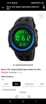 Herunterladen Skmei Watch Store Einkaufen für Android Bildschirmfoto 3