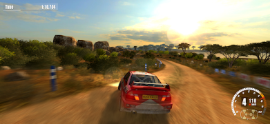 Herunterladen Rush Rally 3 Demo Rennen für Android Bildschirmfoto 2